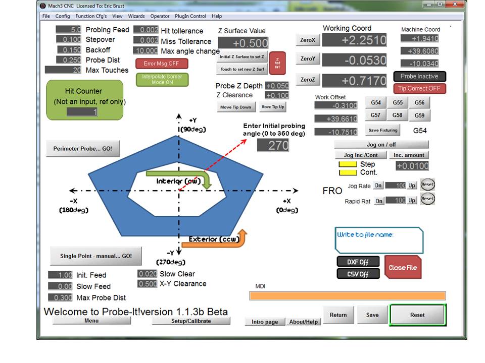 mach3 cnc probe tool