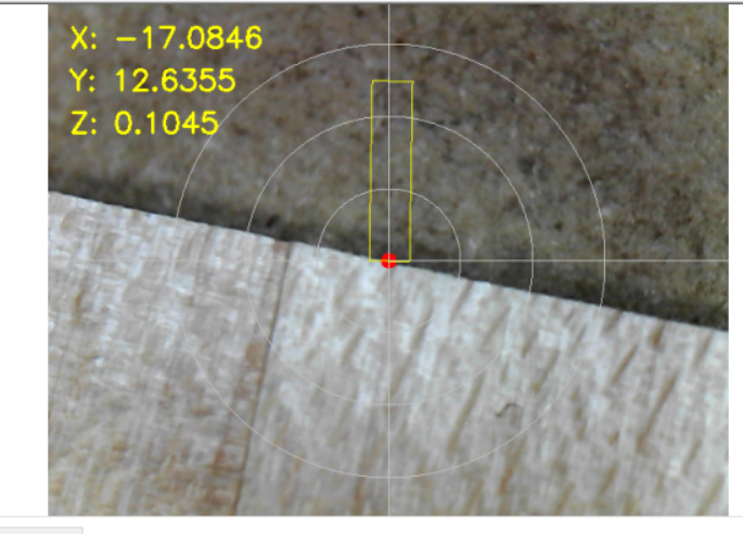 Edge not detected because the mask is not over the edge