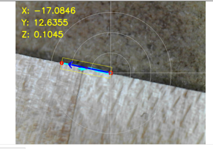 Edge detected and ready to trace